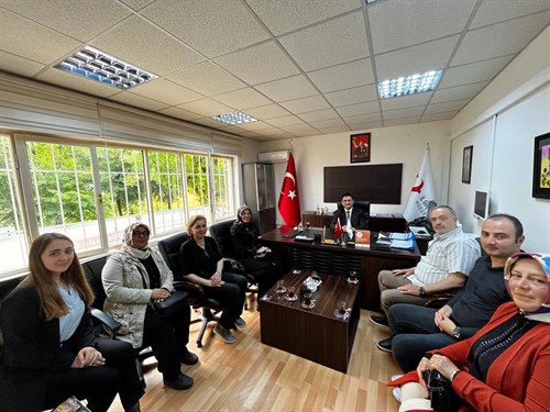 AK Parti Amasya İl Başkanlığı Tarafından İl Müdürlüğümüze Bir Çalışma Ziyareti Gerçekleştirildi